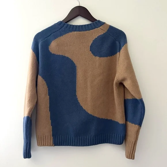 $800 Bruno Manetti Italy wool cashmere sweater pullover fall winter warm luxury - Picture 8 of 8